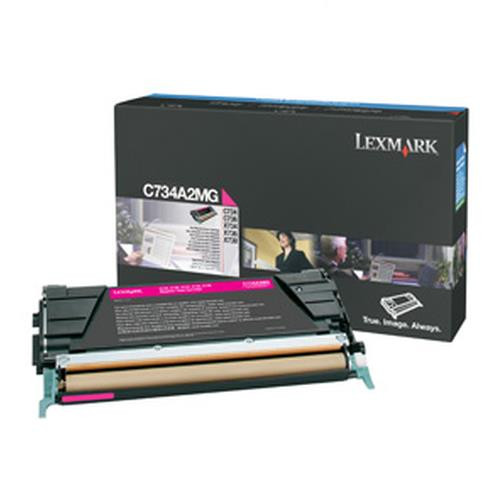 Lexmark  Cartouche de toner Original Magenta - C734A2MG