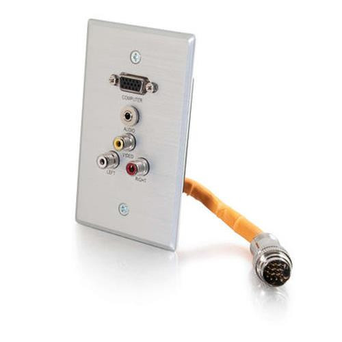 C2G RapidRun boitier de prise de courant Aluminium - 60032