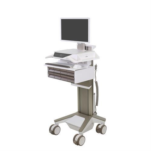 Ergotron CareFit Pro Gris, Blanc Panier multimédia - C52-2281-1