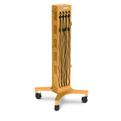 Bretford Cube Tower Universel Jaune Secteur Charge rapide Intérieure - CTWR800USBC-MUS