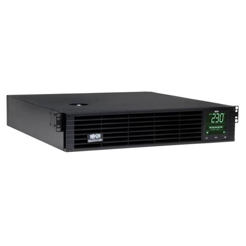 Tripp Lite Onduleur Line-Interactive onde sinusoïdale SmartPro 230V 2,2 kVA 1,92 kW, rack/tour 2U, exécution étendue, option SNMPWEBCARD, écran LCD, USB, DB9 série - SMX2200XLRT2U