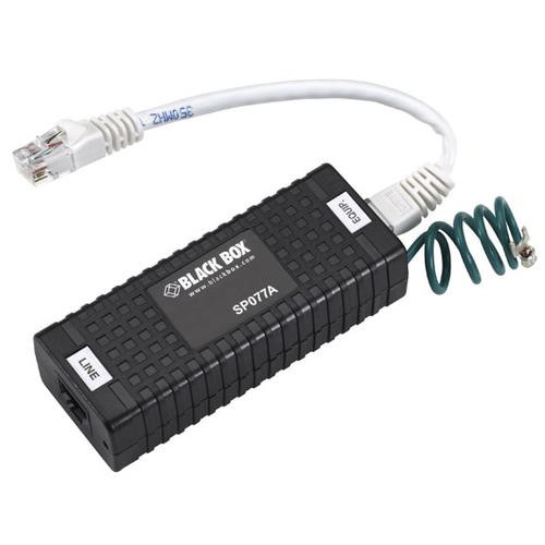 Black Box  adaptateur et injecteur PoE Fast Ethernet 30 V - SP077A