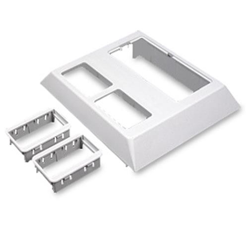 WIREMOLD  accessoire pour canalisations de câbles Plaque - 5007C-2ABWH