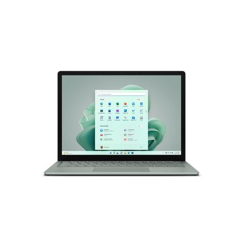 Microsoft Surface Laptop 5 Intel® Core™ i5 i5-1245U Ordinateur portable 34,3 cm (13.5") Écran tactile 16 Go LPDDR5x-SDRAM 512 Go SSD Wi-Fi 6 (802.11ax) Windows 11 Pro Vert - R8P-00048