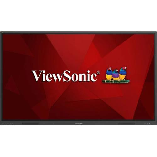 Viewsonic  tableau blanc interactif 190,5 cm (75") 3840 x 2160 pixels Écran tactile Noir HDMI - IFP75G1