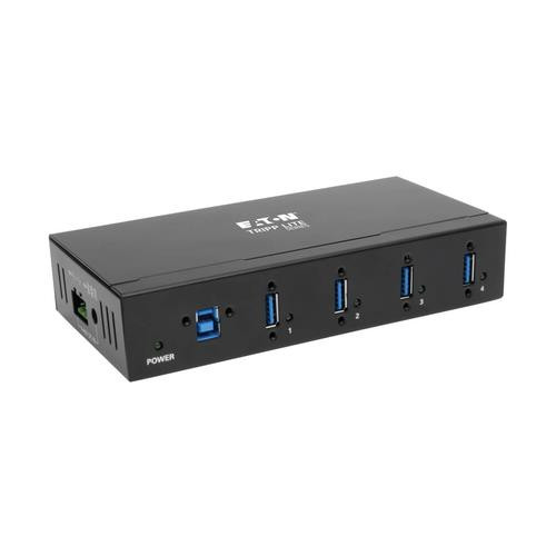 Tripp Lite  hub & concentrateur USB 3.2 Gen 1 (3.1 Gen 1) Type-B 5000 Mbit/s Noir - U360-004-IND