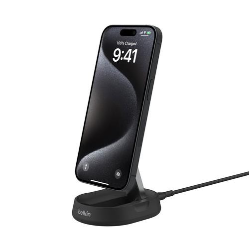 Belkin BoostCharge Pro Smartphone Noir Secteur Recharge sans fil Charge rapide Intérieure - WIA008TTBK