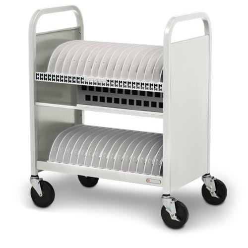 Bretford CUBE Transport Cart Classe mobile de charge et de gestion Gris - TVCT30CAD-90DCT