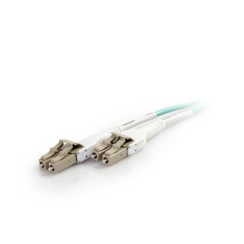 C2G 3m Lcu/Lcu Bt Om3 10g Dpx Pvc câble InfiniBand et à fibres optiques LC OFNP Bleu - 01014