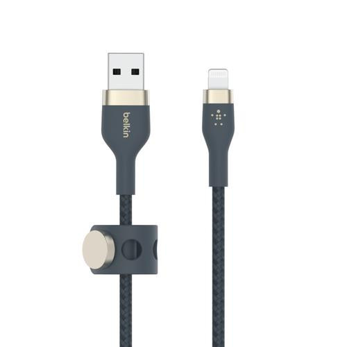 Belkin  câble Lightning 1 m Bleu - CAA010BT2MBL