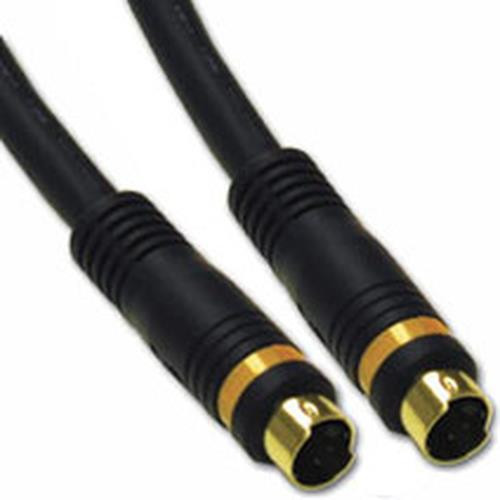 C2G Velocity™ S-Video Cable 12ft câble S-video 3,66 m S-Video (4-pin) Noir - 29159