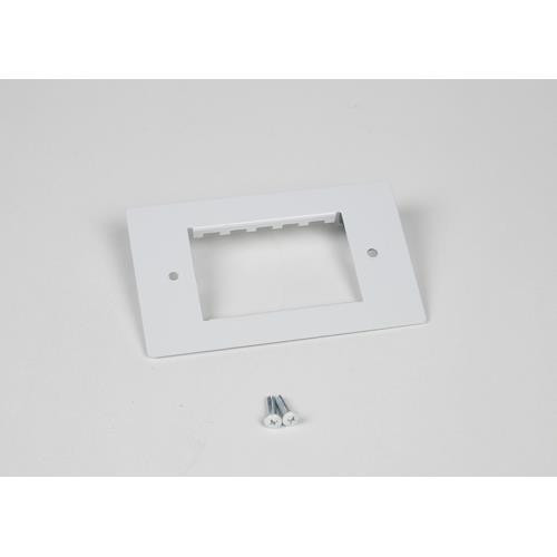 WIREMOLD  Plaque de commutation et obturateur Blanc - EFB-MOS