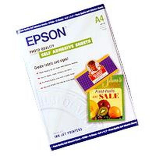 Epson Stickerpapier A4 167g/m² (10) - S041106