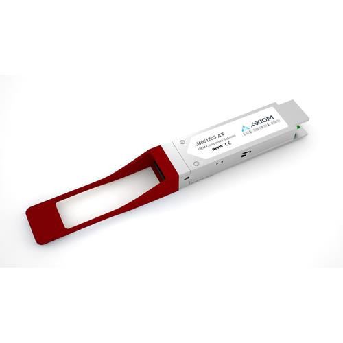 Axiom  module émetteur-récepteur de réseau Fibre optique 100000 Mbit/s QSFP28 - 34061703-AX Axiom  module émetteur-récepteur de réseau Fibre optique 100000 Mbit/s QSFP28 - 34061703-AX