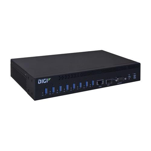 Digi  hub & concentrateur USB 3.2 Gen 1 (3.1 Gen 1) Type-A 10000 Mbit/s Noir - AW08-G300
