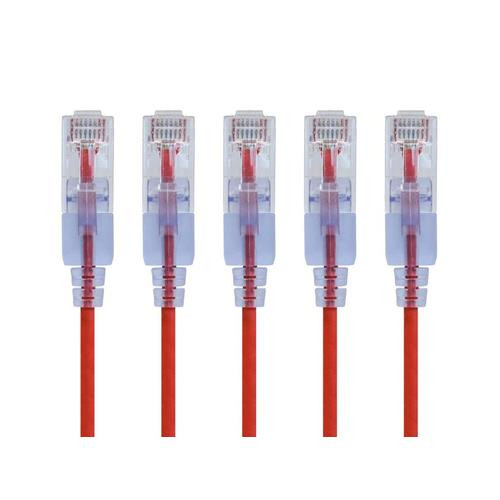 Monoprice  câble de réseau Rouge 0,6 m Cat6a U/UTP (UTP) - 29429