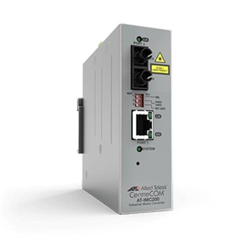 Allied Telesis AT-IMC200T/SC-980 convertisseur de support réseau 100 Mbit/s 1310 nm Gris - 990-005558-980
