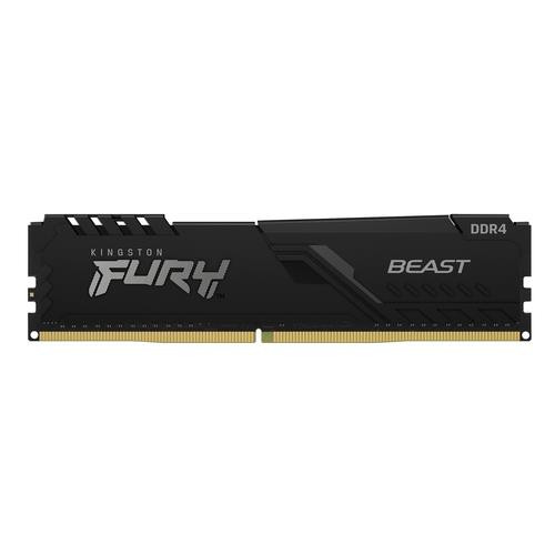 Kingston Technology FURY Beast 8Go 3600MT/s DDR4 CL17 DIMM Black - KF436C17BB/8 Kingston Technology FURY Beast 8Go 3600MT/s DDR4 CL17 DIMM Black - KF436C17BB/8