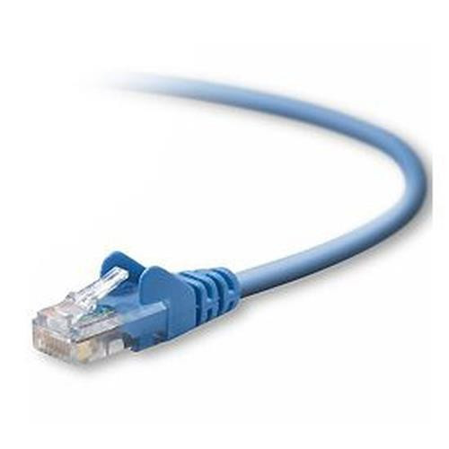 Belkin CAT5e Snagless Patch Cable 7 ft câble de réseau Bleu 2,13 m - TAA791-07-BLU-S