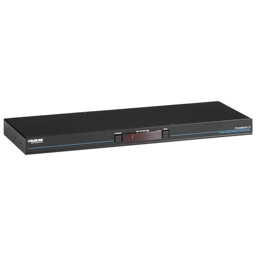 Black Box Freedom II KVM Switch commutateur écran, clavier et souris Noir - KV0008A-R2