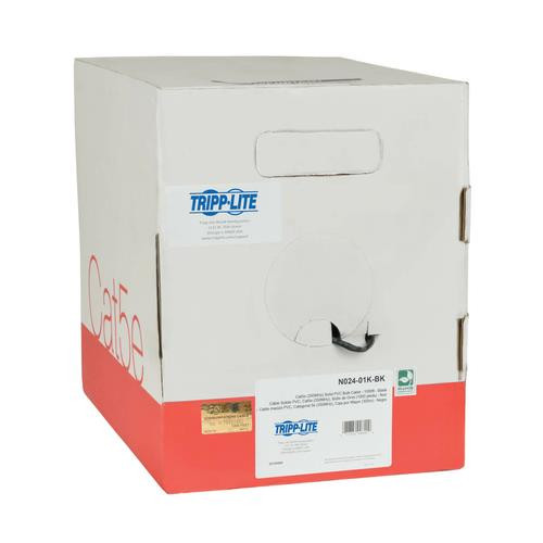 Tripp Lite  câble de réseau Noir 304,8 m Cat5e U/UTP (UTP) - N024-01K-BK