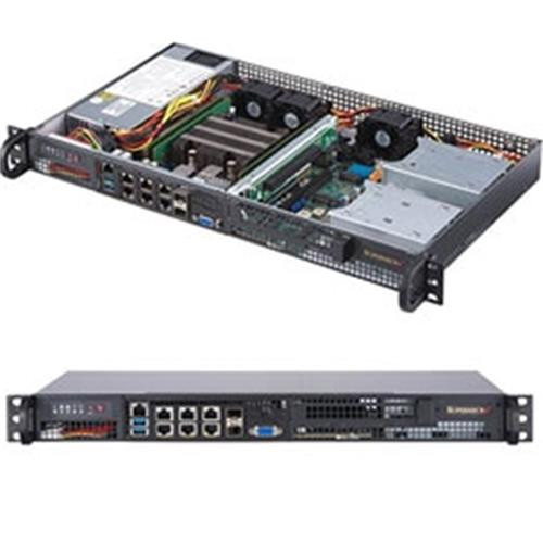 Supermicro SuperServer 5019D-FN8TP Rack (1 U) Noir - SYS-5019D-FN8TP