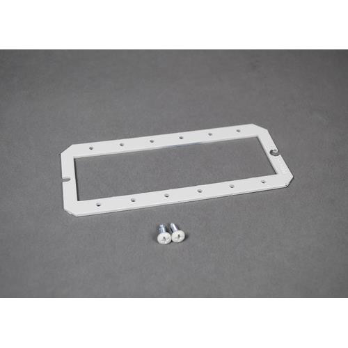 WIREMOLD  Plaque de commutation et obturateur Blanc - 6MAAP
