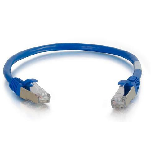 C2G 6" Cat6 STP câble de réseau Bleu 0,15 m U/FTP (STP) - 00980