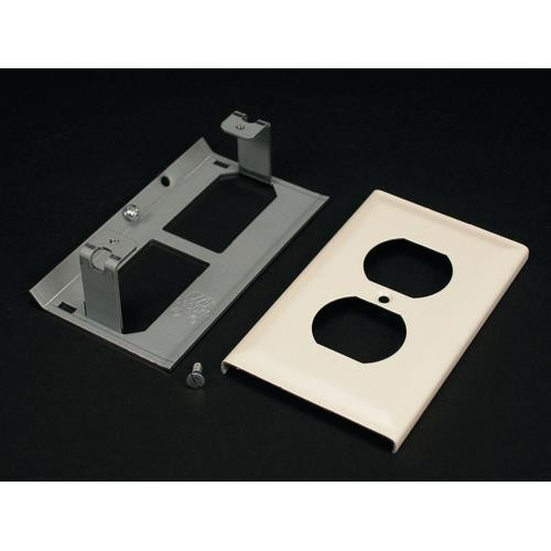 WIREMOLD  Plaque de commutation et obturateur Ivoire - CV3043BE