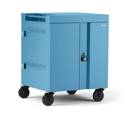 Bretford Cube Classe mobile de charge et de gestion Bleu - TVC36USBC-SKY