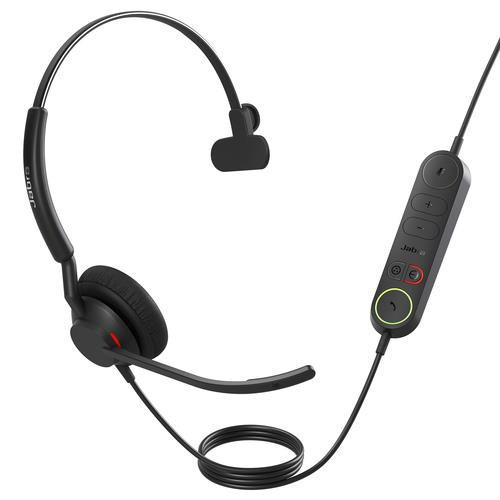 Jabra Engage 40 Casque Avec fil Arceau Bureau/Centre d'appels USB Type-A Bluetooth Noir - 4093-419-279