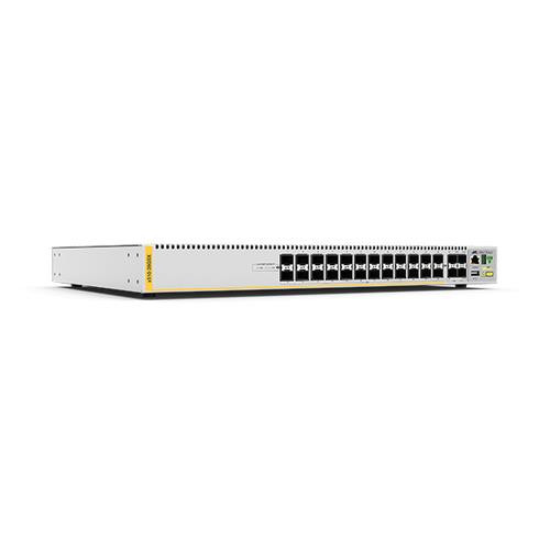 Allied Telesis x510-28GSX Géré L3 Gigabit Ethernet (10/100/1000) Connexion Ethernet, supportant l'alimentation via ce port (PoE) Argent - AT-X510-28GPX-10