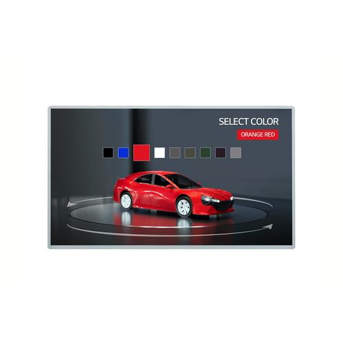 LG  Écran d'affichage dynamique Écran plat de signalisation numérique 68,6 cm (27") LED 300 cd/m² Full HD Argent Écran tactile WebOS 16/7 - 27TNF3K-S