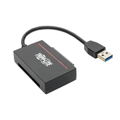 Tripp Lite  lecteur de carte mémoire USB 3.2 Gen 1 (3.1 Gen 1) Type-A Noir - U338-CF-SATA-5G