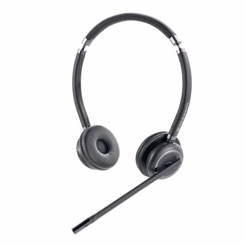 Andrea Communications WNC-2500 Casque Sans fil Arceau Bureau/Centre d'appels Bluetooth Noir, Argent - C1-1030900-1