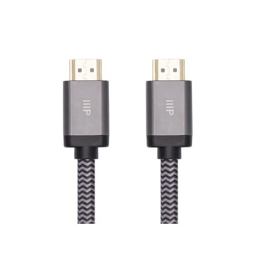 Monoprice  câble HDMI 4,57 m HDMI Type A (Standard) Noir, Gris - 42688