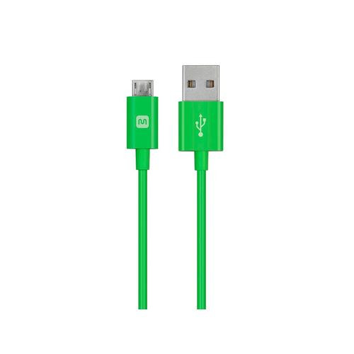 Monoprice 13936 câble USB USB 2.0 3 m USB A Micro-USB B Vert - 113936
