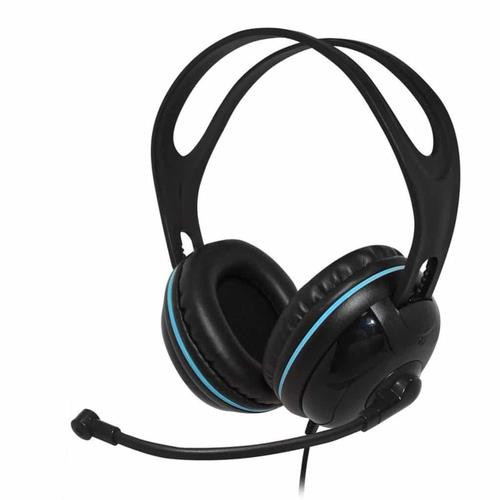 Andrea Communications NC-455VM Casque Avec fil Arceau Bureau/Centre d'appels USB Type-A Noir, Bleu - C1-1032000-1