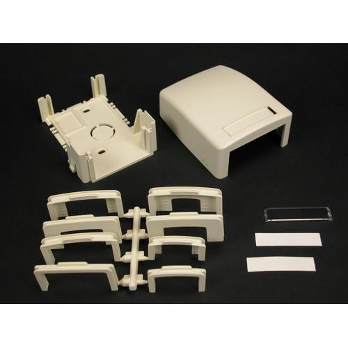 WIREMOLD  accessoire pour chemins de câbles Raccord de boîte coudée - PDB1S2WH