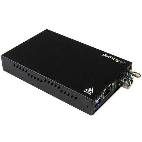 StarTech.com Convertisseur de média fibre optique Gigabit Ethernet - Monomode LC - 20 km - ET91000SM20 StarTech.com Convertisseur de média fibre optique Gigabit Ethernet - Monomode LC - 20 km - ET91000SM20