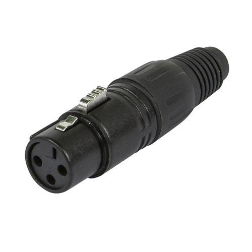 Monoprice  connecteur de fils 3-Pin DMX Noir - 601652