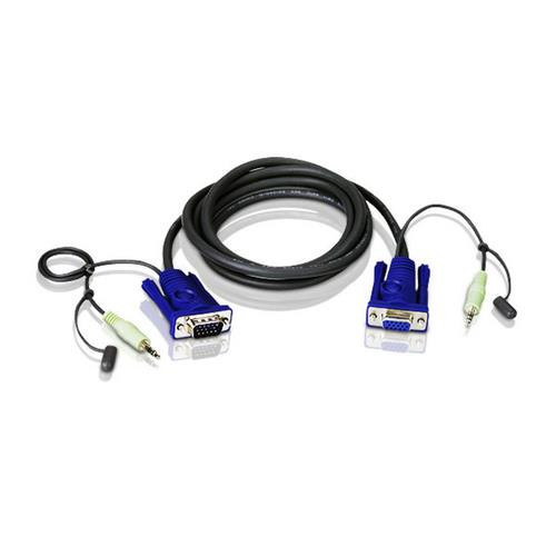 ATEN  câble kvm Bleu, Noir 1,8 m - 2L2402A ATEN  câble kvm Bleu, Noir 1,8 m - 2L2402A