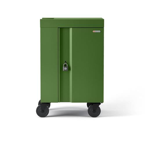 Bretford Cube Cart Mini Classe mobile de charge et de gestion Vert - TVCM24USBC-GRA