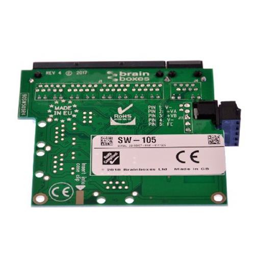 Brainboxes  commutateur réseau Fast Ethernet (10/100) Vert - SW-105