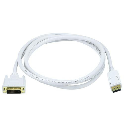 Monoprice DisplayPort/DVI, 1.8288 m 1,8288 m Blanc - 6015
