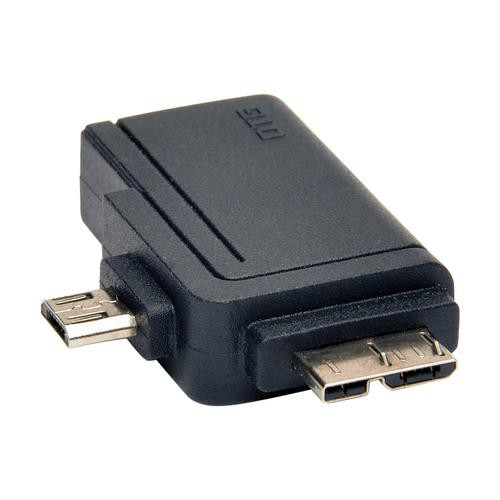 Tripp Lite  changeur de genre de câble Micro USB 2.0 B, Micro USB 3.0 B USB A Noir - U053-000-OTG