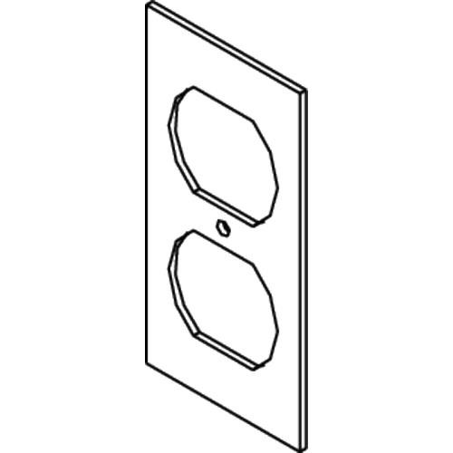 WIREMOLD  Plaque de commutation et obturateur - SGB-DP