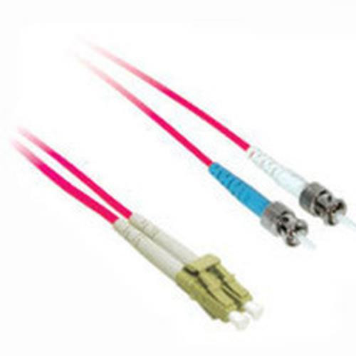 C2G 10m LC/ST Plenum-Rated Duplex 50/125 Multimode Fiber Patch Cable câble InfiniBand et à fibres optiques Rouge - 37619