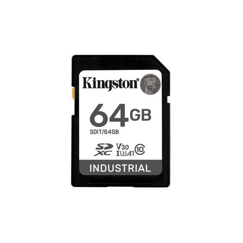 Kingston Technology 64G SDXC Industrial pSLC - SDIT/64GB