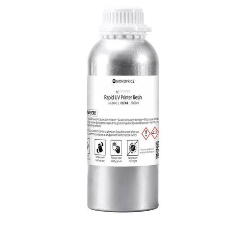 Monoprice  matériel d'impression 3D Résine Translucide - 34612